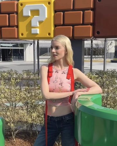 Anya Taylor-joy Shines At Super Mario Galaxy Premiere 2023 2