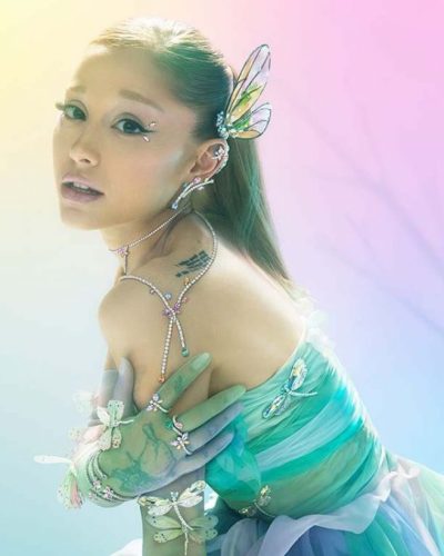 Ariana Grande wearing stylish look at appearance 2026