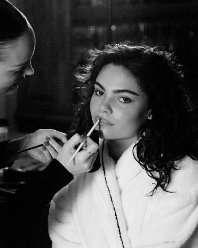 Ariana Greenblatt spotted in photoshoot look during appearance