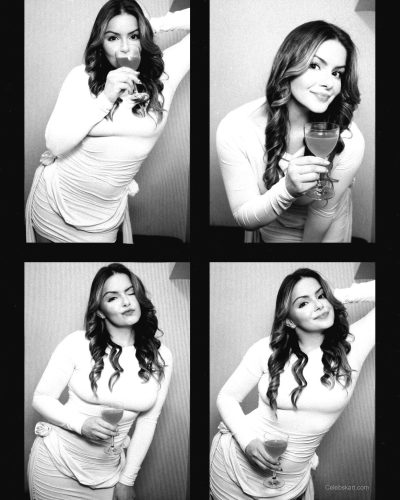 Ariel Winter showcases stylish look