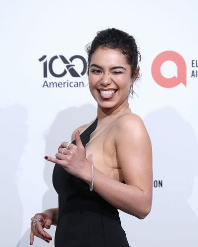 Auli’i Cravalho stuns in stylish look at appearance 2026