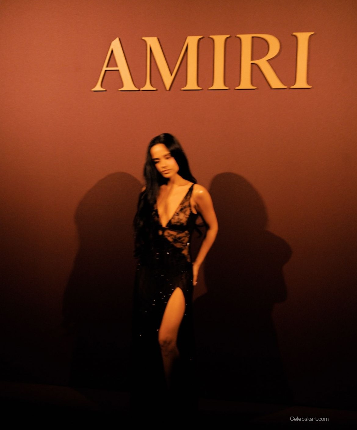 Becky G Red Carpet Look At Oscars Party 2023 14