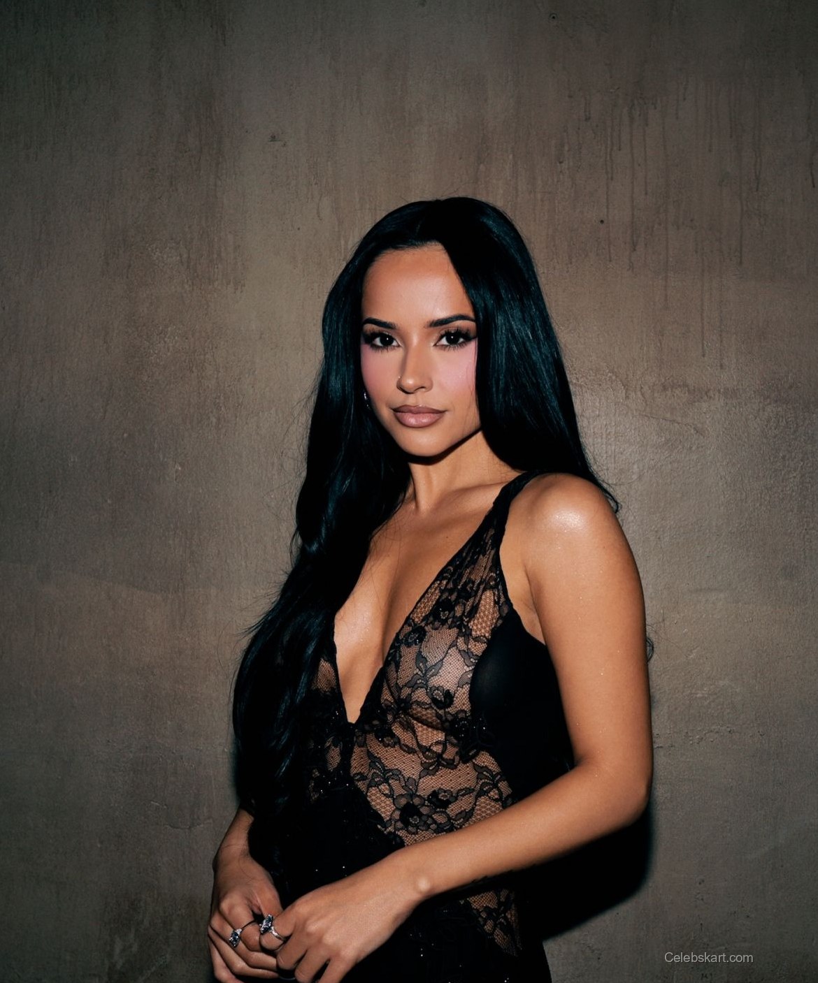 Becky G Red Carpet Look At Oscars Party 2023 15