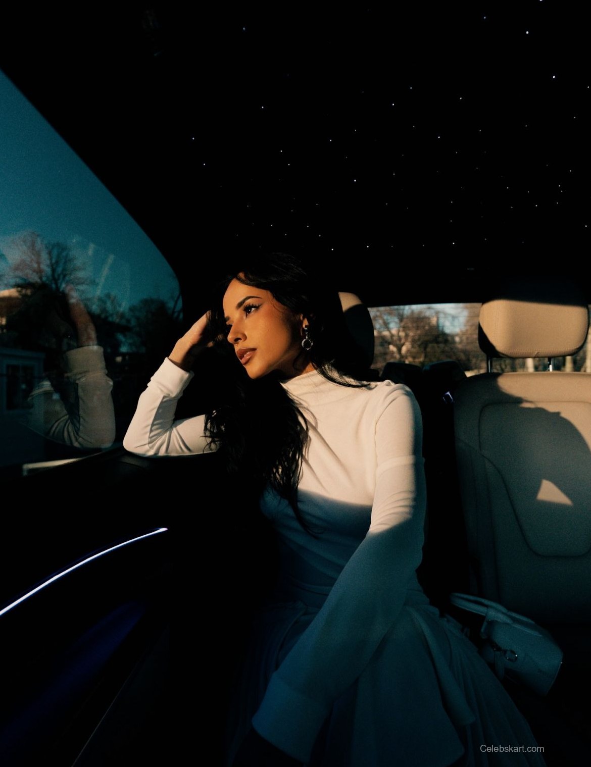 Becky G Red Carpet Look At Oscars Party 2023 2