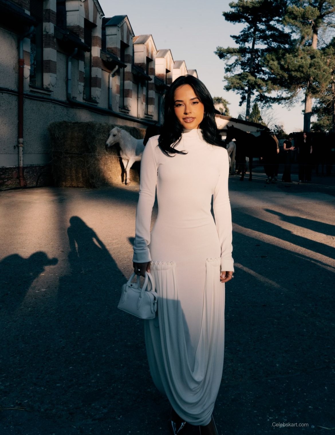 Becky G Red Carpet Look At Oscars Party 2023 3