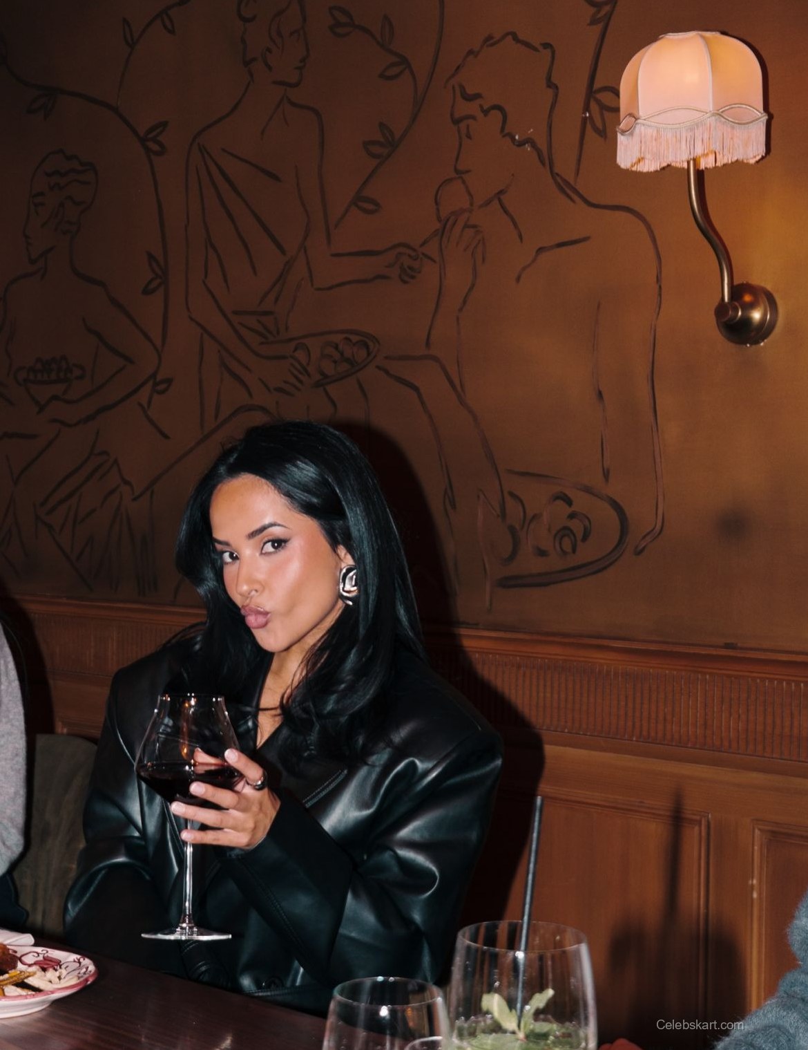 Becky G Red Carpet Look At Oscars Party 2023 6