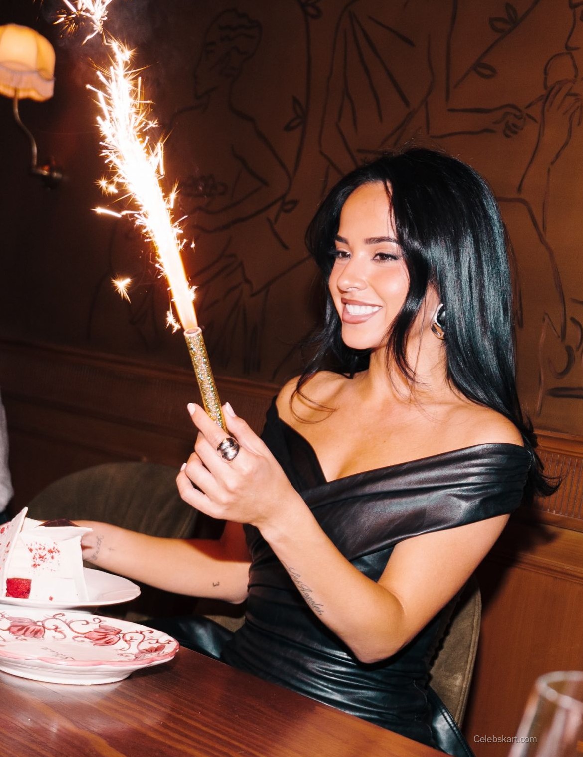 Becky G Red Carpet Look At Oscars Party 2023 7