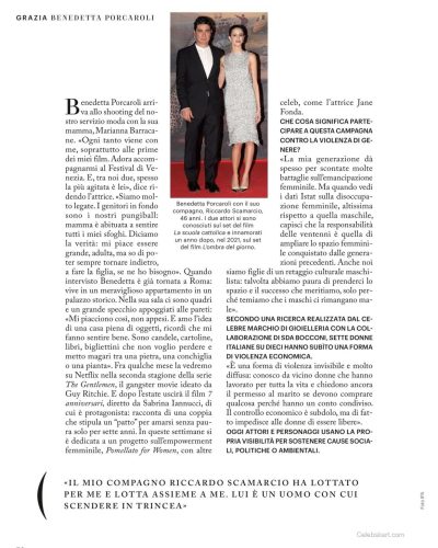 Benedetta Porcaroli Showcases Bold Looks In Grazia Italy, March 2026 3