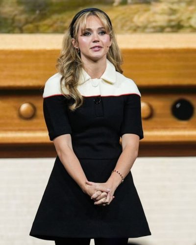 Brec Bassinger Stuns At Tubi Newfront 2026 Presentation 6