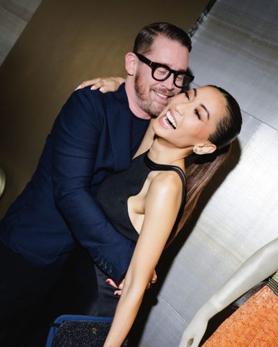 Brenda Song wearing stylish look at appearance 2026