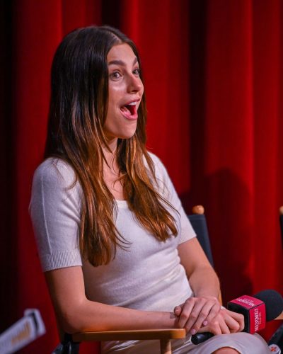 Camila Morrone showcases stylish look