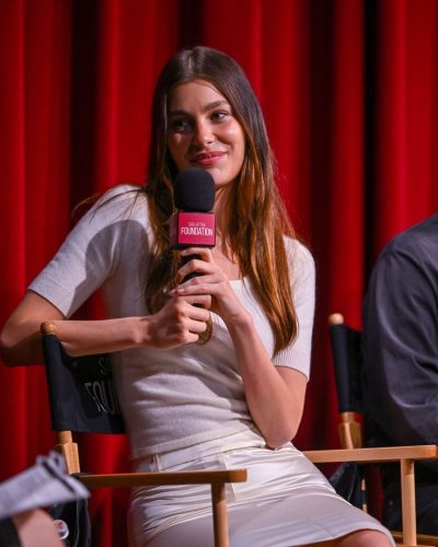 Camila Morrone wearing stylish look at appearance 2026