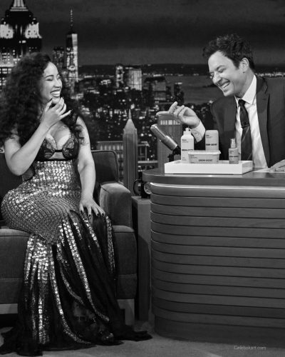 Cardi B Dazzles On The Tonight Show Starring Jimmy Fallon 2023 2