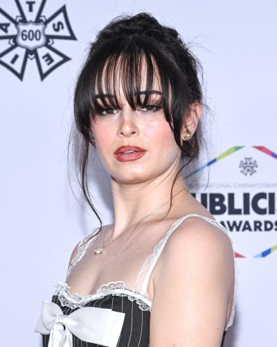 Cassie Caggiano spotted in stylish look during awards