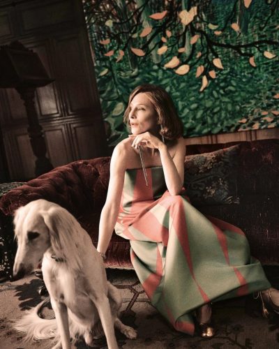 Cate Blanchett wearing stylish look at appearance 2026