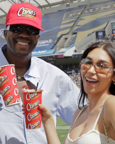 Chantel Jeffries At Fanatics Flag Football Classic 2023 2