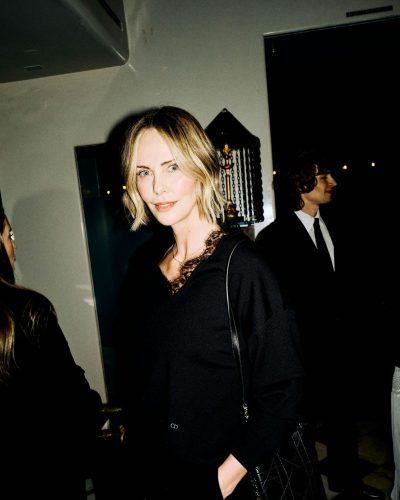 Charlize Theron Dazzles At W Magazine’s Academy Awards Dinner, March 2026