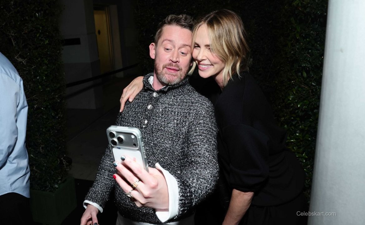 Charlize Theron Dazzles At W Magazine’s Academy Awards Dinner, March 2026 3