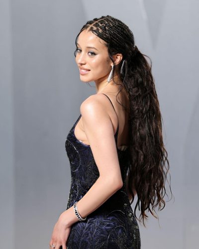 Chase Infiniti turns heads in stylish look