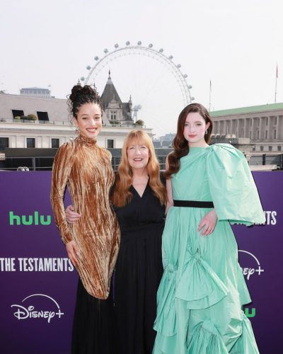 Chase Infinity Charms In Brown Dress At The Testaments 2023 3