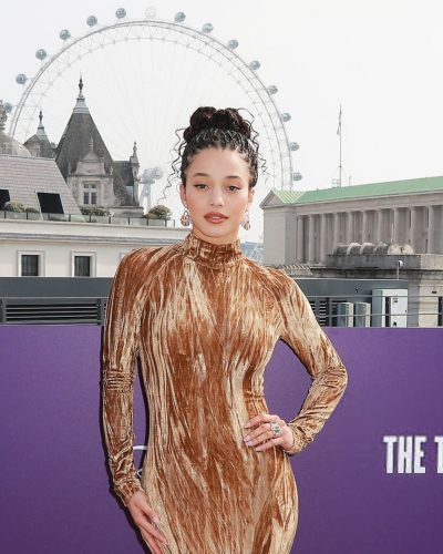 Chase Infinity Charms In Brown Dress At The Testaments 2023 4