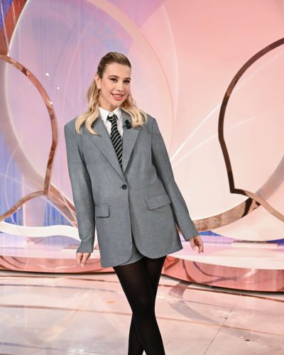 Clizia Incorvia showcases stylish look