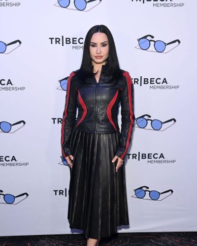 Demi Lovato spotted in stylish look during appearance