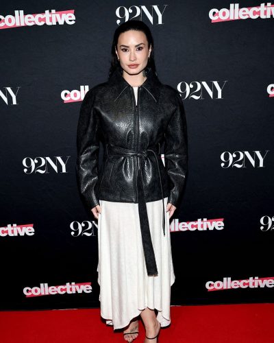 Demi Lovato spotted in stylish look during appearance