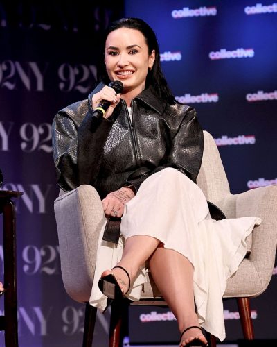 Demi Lovato looks stunning in stylish look