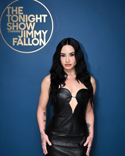 Demi Lovato wearing stylish look at appearance 2026