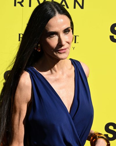 Demi Moore Dazzles In Navy Gown At Sxsw Event, March 2026