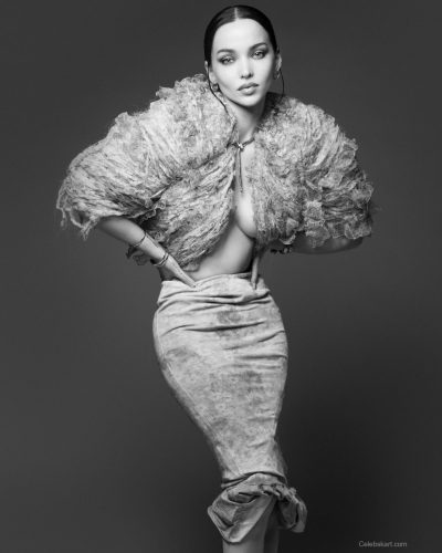 Dove Cameron spotted in magazine look during appearance