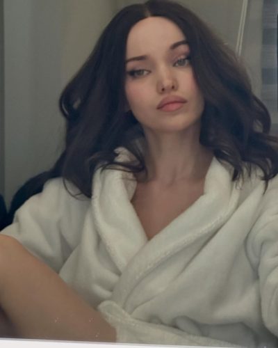 Dove Cameron spotted in stylish look during Instagram post