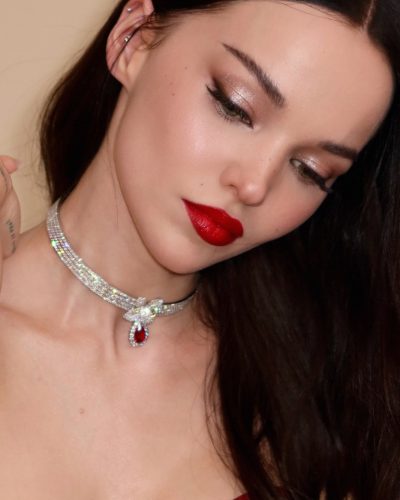 Dove Cameron showcases stylish look