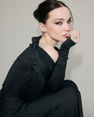 Dove Cameron wearing stylish look at appearance 2026