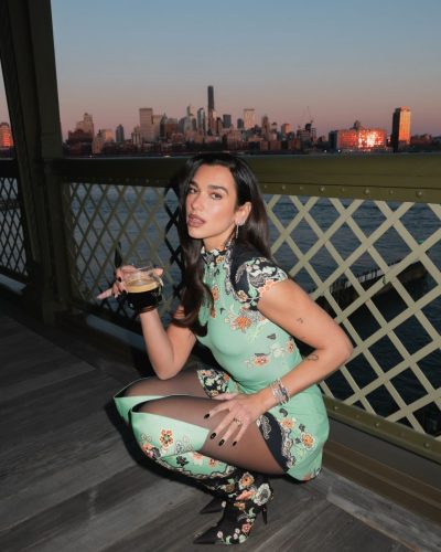 Dua Lipa spotted in photoshoot look during appearance