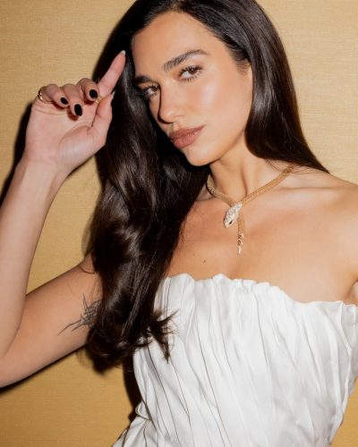 Dua Lipa spotted in photoshoot look during appearance