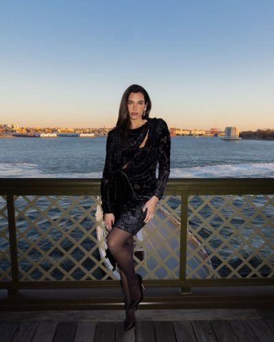 Dua Lipa turns heads in photoshoot look