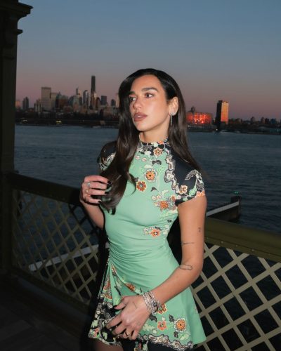 Dua Lipa turns heads in photoshoot look
