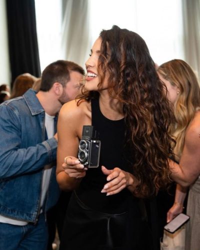 Eiza Gonzalez Dazzles In Pink Fashion At Event 2023 4