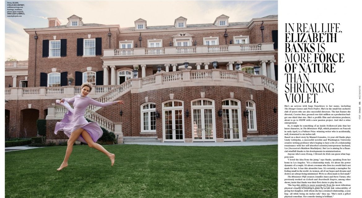 Elizabeth Banks At Dujour Spring 2026 Magazine Feature 4