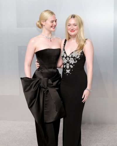 Elle and Dakota Fanning at Oscar Party, 2026