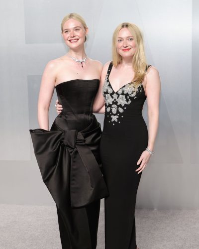Elle and Dakota Fanning at Oscar Party, 2026 7