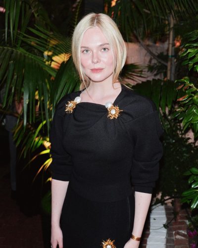 Elle Fanning at Chanel Charles Finch Dinner, 2026 4