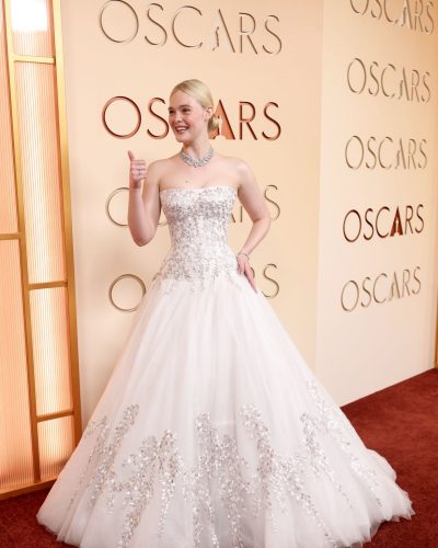 Elle Fanning at Oscars Dolby Theatre, 2026