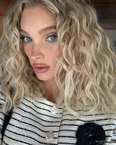 Elsa Hosk showcases stylish look