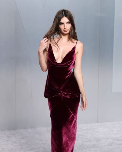 Emily Ratajkowski spotted in stylish look during appearance