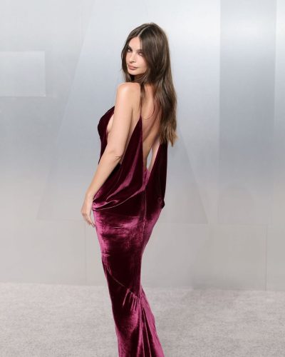 Emily Ratajkowski wearing stylish look at appearance 2026