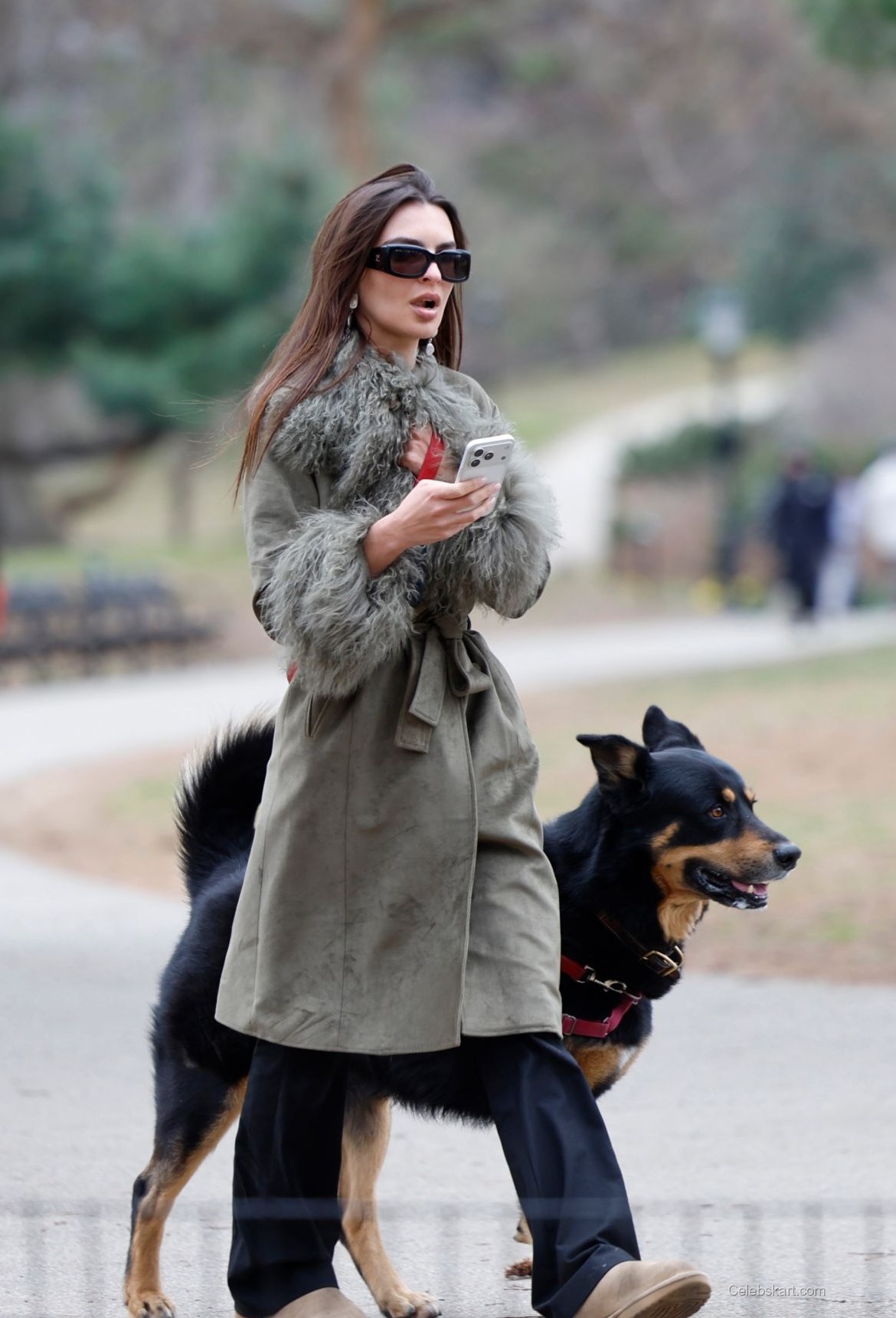 Emily Ratajkowski Dog Walk In Nyc – March 2023 5
