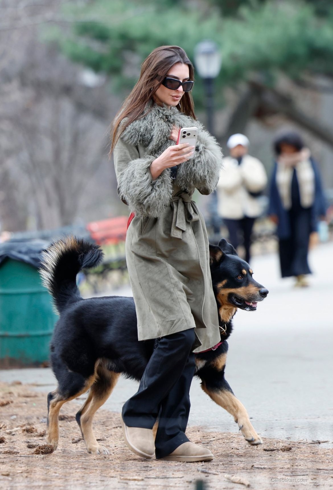 Emily Ratajkowski Dog Walk In Nyc – March 2023 6